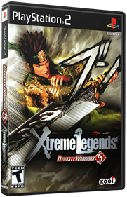 Dynasty Warriors 5: Xtreme Legends - Box - 3D Image
