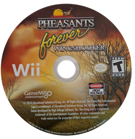 Pheasants Forever: Wingshooter  - Disc Image