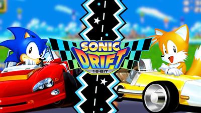 Sonic Drift 16-bit - Fanart - Background Image