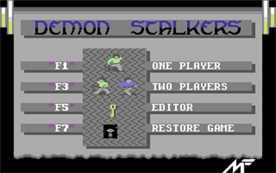 Demon Stalkers - Screenshot - Game Select Image