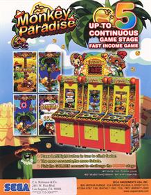 Monkey Paradise - Advertisement Flyer - Front Image
