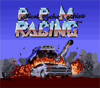 Radical Psycho Machine Racing - Screenshot - Game Title Image