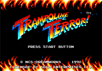 Trampoline Terror! - Screenshot - Game Title Image