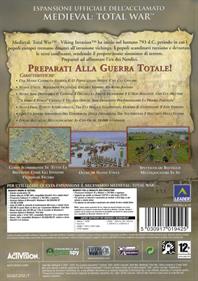 Medieval: Total War: Viking Invasion - Box - Back Image