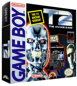 T2: The Arcade Game - Box - 3D Image