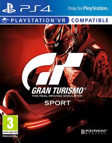 Gran Turismo Sport - Box - Front Image