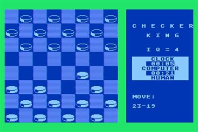 Checker King (Personal Software) - Screenshot - Gameplay Image