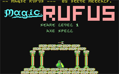 Magic Rufus - Screenshot - Game Title Image
