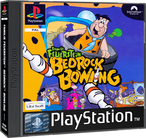 The Flintstones: Bedrock Bowling - Box - 3D Image