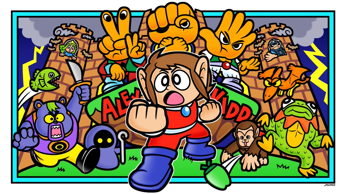 Alex Kidd and the Miracle Gems