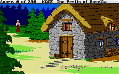 King's Quest IV: The Perils of Rosella - Screenshot - Gameplay Image