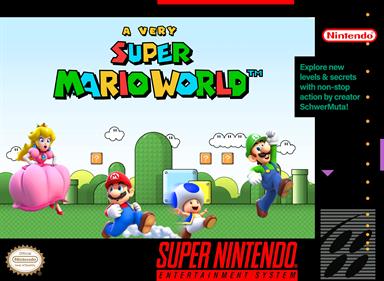 A Very Super Mario World - Box - Front Image
