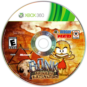 Bonk: Brink of Extinction - Fanart - Disc Image