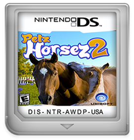 Petz: Horsez 2 - Fanart - Cart - Front