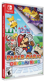 Paper Mario: The Origami King - Box - 3D Image
