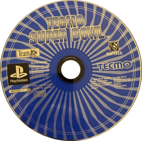 Tecmo Super Bowl - Disc Image