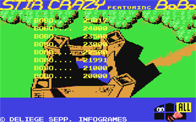 Stir Crazy featuring BoBo - Screenshot - Game Title Image