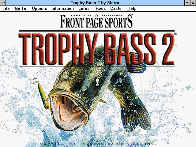 sierra trophy bass fishing game