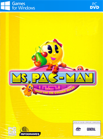 Ms. Pac-Man: Quest for the Golden Maze - Fanart - Box - Front Image