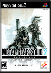 Metal Gear Solid 2: Substance - Box - Front - Reconstructed Image