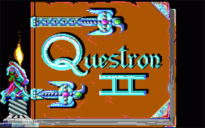Questron II: A Fantasy Adventure Game - Screenshot - Game Title Image