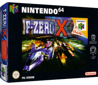 F-Zero X - Box - 3D Image