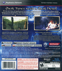Castlevania: Lords of Shadow - Box - Back Image