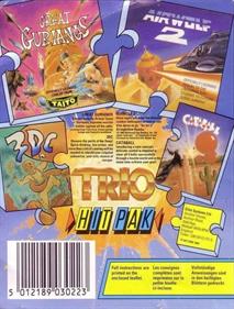 Trio (Hit Pak) - Box - Back Image