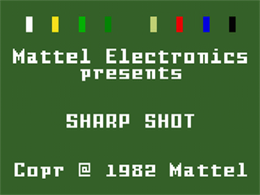 Sharp Shot - Screenshot - Game Title Image