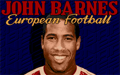 John Barnes European Football - Screenshot - Game Title Image