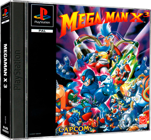 Mega Man X3 - Box - 3D Image