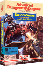 Advanced Dungeons & Dragons: DragonStrike - Box - 3D Image