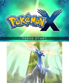 Pokémon X - Screenshot - Game Title Image