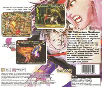 Capcom vs. SNK Pro - Box - Back Image