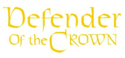 Defender of the Crown - Clear Logo Image