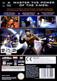 X-Men: The Official Game - Box - Back Image