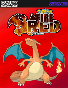 Pokémon FireRed Version - Fanart - Box - Front Image