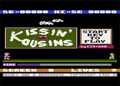 Kissin' Kousins - Screenshot - Game Title Image