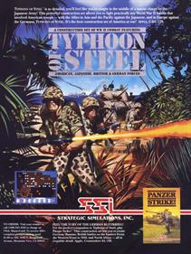 Typhoon of Steel - Advertisement Flyer - Front Image