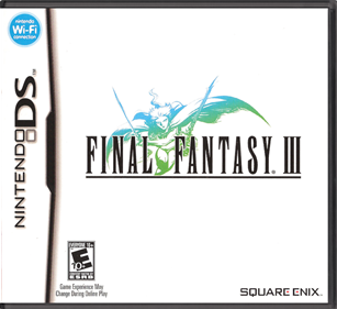 Final Fantasy III - Box - Front - Reconstructed