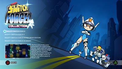 Mighty Switch Force! Collection - Screenshot - Game Select Image