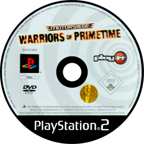 Motorsiege: Warriors of Primetime - Disc Image