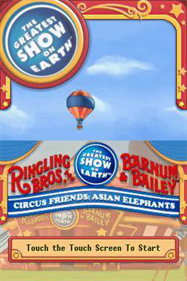 Ringling Bros. and Barnum & Bailey: Circus Friends: Asian Elephants - Screenshot - Game Title Image