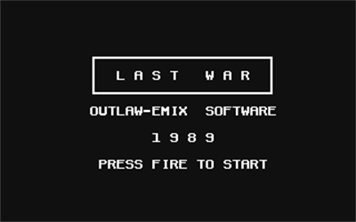 Last War - Screenshot - Game Title Image