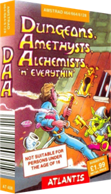 Dungeons, Amethysts, Alchemists 'n' Everythin' - Box - 3D Image
