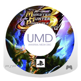 Monster Hunter Portable 3rd - Fanart - Disc