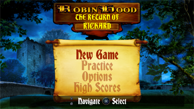 Robin Hood: The Return of Richard - Screenshot - Game Title Image