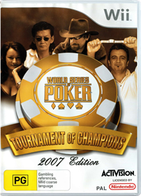 World Series of Poker: Tournament of Champions 2007 Edition - Box - Front - Reconstructed Image