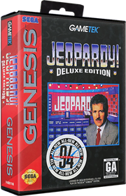 Jeopardy! Deluxe Edition - Box - 3D Image
