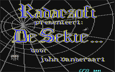 De Sekte - Screenshot - Game Title Image